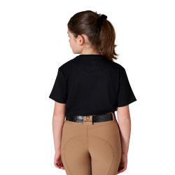 Camiseta niña Sporty & Chic de algodón Equestro niño