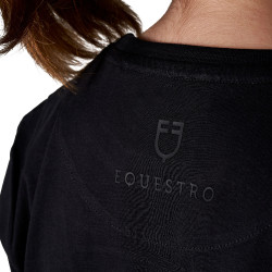 Camiseta niña Sporty & Chic de algodón Equestro niño