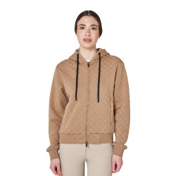 Sudadera de mujer con capucha monograma Equestro Sudadera de mujer con capucha monograma Equestro