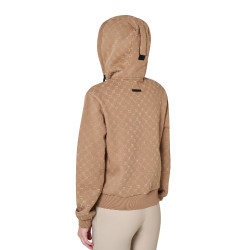 Sudadera de mujer con capucha monograma Equestro Sudadera de mujer con capucha monograma Equestro