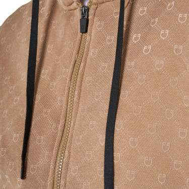 Sudadera de mujer con capucha monograma Equestro Sudadera de mujer con capucha monograma Equestro