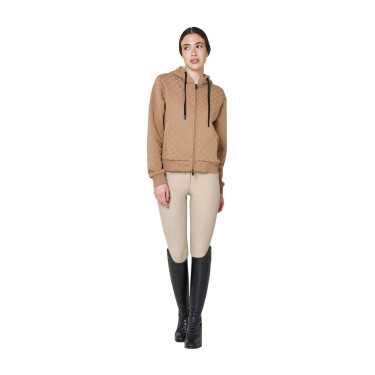 Sudadera de mujer con capucha monograma Equestro Sudadera de mujer con capucha monograma Equestro