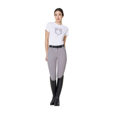 Camiseta mujer con logo en lámina Equestro
