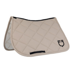 Mantilla de salto con acolchado de rombos y logo bordado Equestro Mantilla de salto con acolchado de rombos y logo bordado Equestro