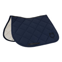 Mantilla de salto con acolchado de rombos y logo bordado Equestro