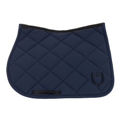 Mantilla de salto con acolchado de rombos y logo bordado Equestro