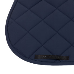 Mantilla de salto con acolchado de rombos y logo bordado Equestro