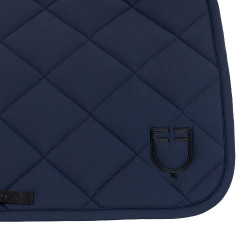 Mantilla de salto con acolchado de rombos y logo bordado Equestro