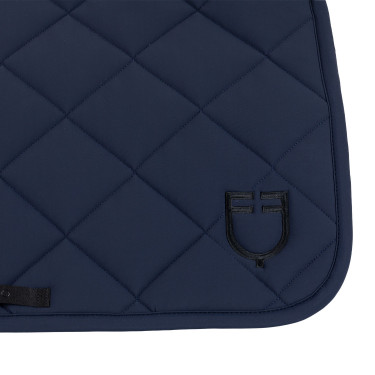 Mantilla de salto con acolchado de rombos y logo bordado Equestro
