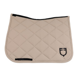Manta de doma con acolchado de rombos y logo bordado Equestro