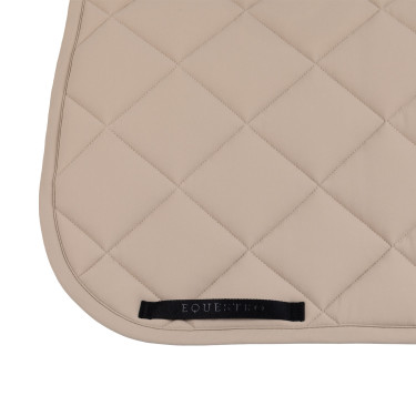Manta de doma con acolchado de rombos y logo bordado Equestro