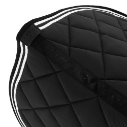 Salvapolvo de salto Double Stripes en tejido técnico Equestro Negro