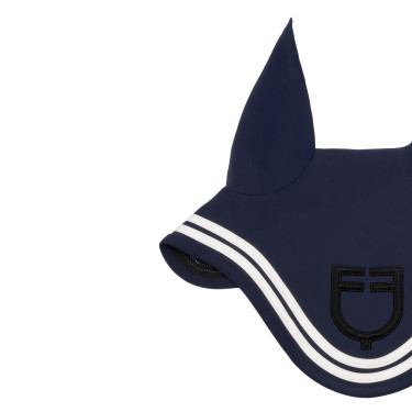 Cofia Double Stripes en tejido técnico Equestro