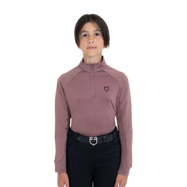 Capa base infantil unisex de tejido técnico Equestro