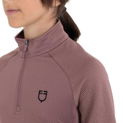 Capa base infantil unisex de tejido técnico Equestro