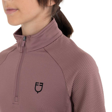 Capa base infantil unisex de tejido técnico Equestro