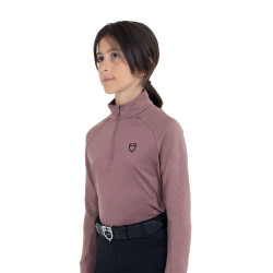 Capa base infantil unisex de tejido técnico Equestro