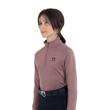 Capa base infantil unisex de tejido técnico Equestro