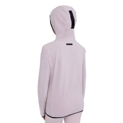 Sudadera infantil unisex de polar con cremallera Equestro