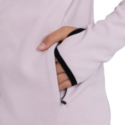 Sudadera infantil unisex de polar con cremallera Equestro