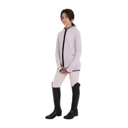 Sudadera infantil unisex de polar con cremallera Equestro