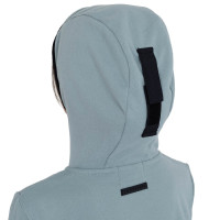 Sudadera infantil unisex de polar con cremallera Equestro Gris pizarra