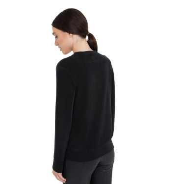 Sudadera de mujer de cuello redondo de forro polar Equestro