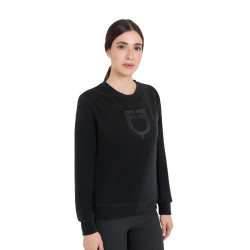 Sudadera de mujer de cuello redondo de forro polar Equestro
