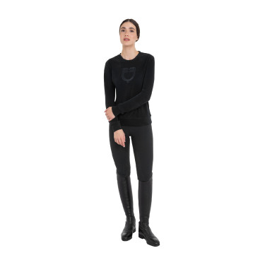 Sudadera de mujer de cuello redondo de forro polar Equestro