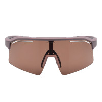 Gafas de sol deportivas polarizadas modelo Soleil Equestro Cornamenta / rojo / marrón