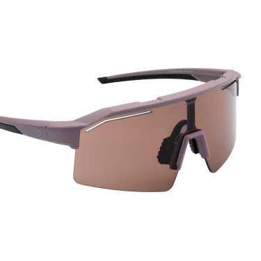 Gafas de sol deportivas polarizadas modelo Soleil Equestro Cornamenta / rojo / marrón