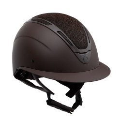 Gorra Apocalypse mujer carcasa mate y brillantina homologación Astm F1163-23 Equestro Gorra Apocalypse mujer carcasa mate y brillantina homologación Astm F1163-23 Equestro
