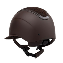 Gorra Apocalypse mujer carcasa mate y brillantina homologación Astm F1163-23 Equestro Gorra Apocalypse mujer carcasa mate y brillantina homologación Astm F1163-23 Equestro