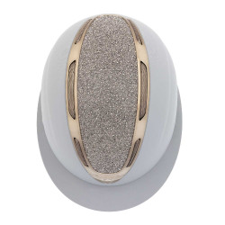 Casco Apocalypse para mujer con calota revestida y strass homologación Astm F1163-23 Equestro