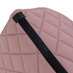 Manta de salto con logotipo de strass Equestro Asta Beige