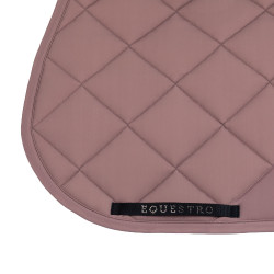 Manta de salto con logotipo de strass Equestro Asta Beige