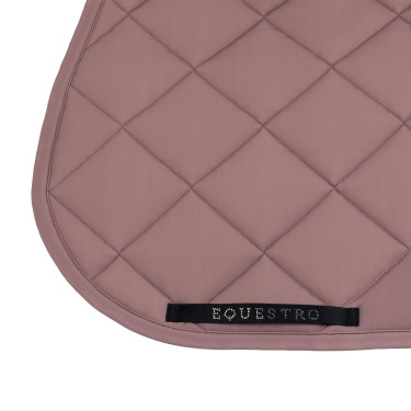 Manta de salto con logotipo de strass Equestro Asta Beige