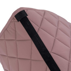 Almohadilla de doma Equestro con logo de strass Asta Beige