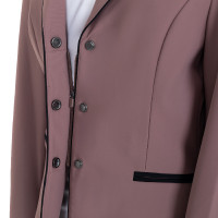 Chaqueta infantil unisex de concurso con cremallera y botones Asta Beige