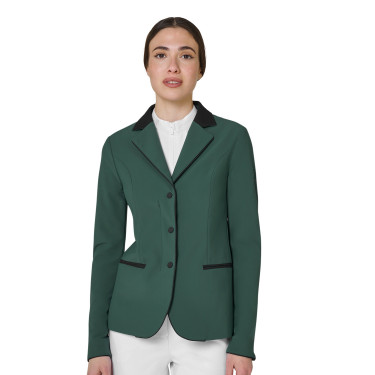 Chaqueta de concurso para mujer con cremallera y botones Bosque de pinos