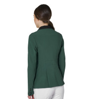 Chaqueta de concurso para mujer con cremallera y botones Americana marina Azul marino