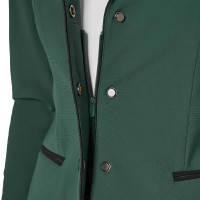 Chaqueta de concurso para mujer con cremallera y botones Americana marina Azul marino