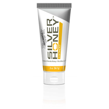 Crema cicatrizante equina con miel y plata