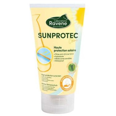 Crema solar equitación Ravene alta protección UV