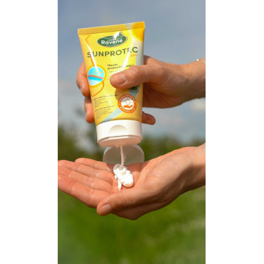 Crema solar equitación Ravene alta protección UV