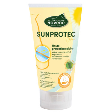 Crema solar equitación Ravene alta protección UV