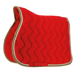 Mantilla Equi-Theme Polyfun Rojo / topo