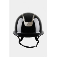 Zenith Crystal Gloss casco de equitación B Vertigo Negro