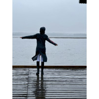 Parka impermeable Le Sabotier Calimero mujer