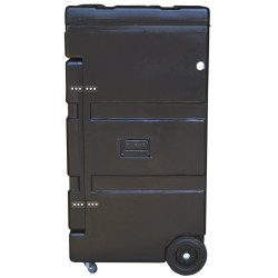 Baúl vertical con ruedas La Gée Negro